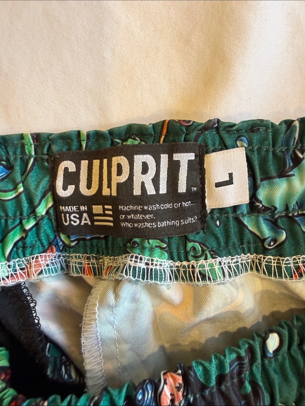 NWOT Culprit women’s swim shorts and bikini top - Picture 4 of 5